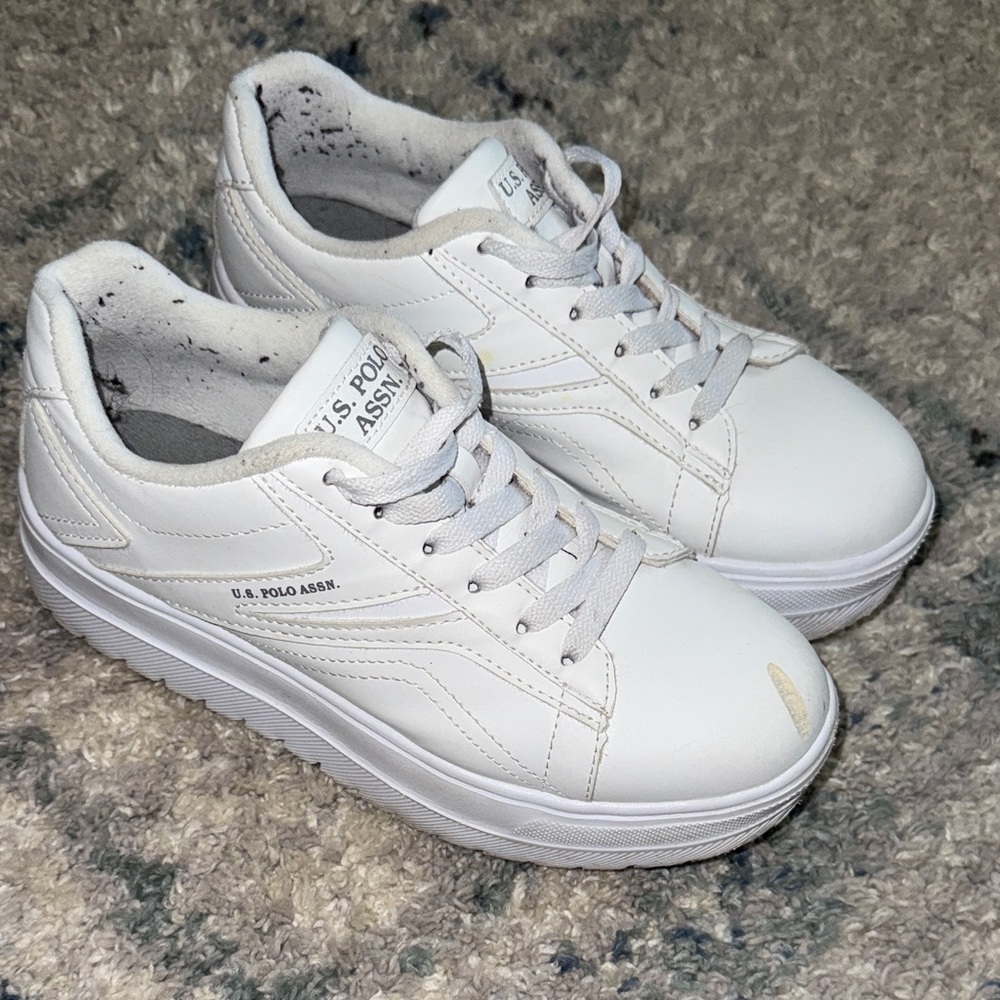 U.S. Polo Assn. Classic White Sneakers